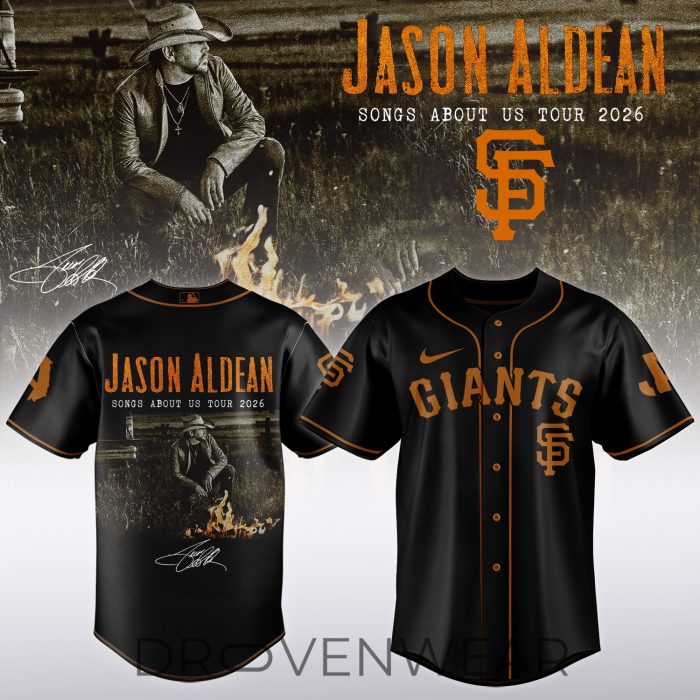MLB All Teams x Jason Aldean Songs About Us Tour 2026 Signature Jersey - Image 5
