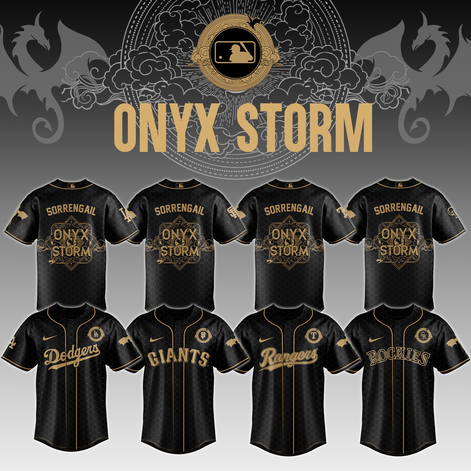 MLB All Teams x Onyx Storm Fantasy Edition Jersey 2026 MLB All Teams x Onyx Storm Fantasy Edition Jersey 2026