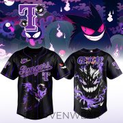 MLB All Teams x Pokemon Gengar Limited Edition Jersey Version 2 - Image 3