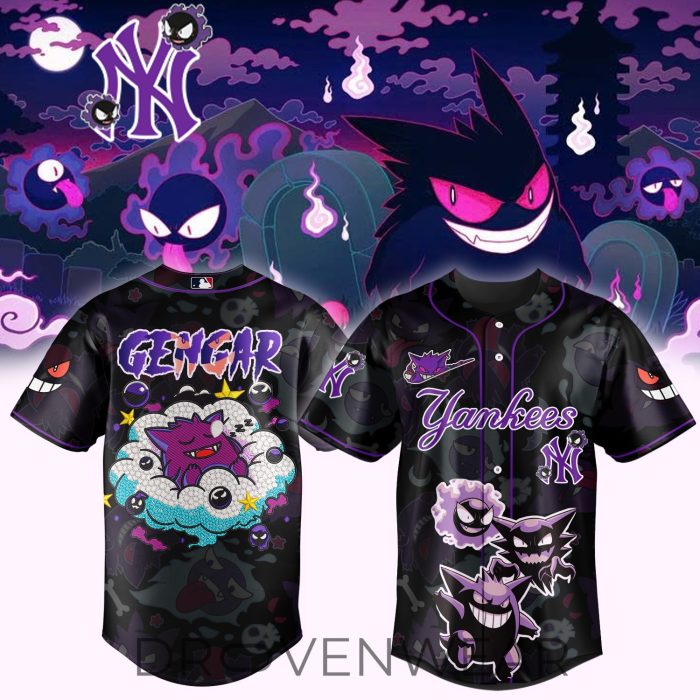 MLB All Teams x Pokemon Gengar Special Edition Jersey - Image 2