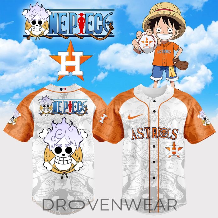 MLB Teams x One Piece Night 2026 Special Edition Baseball Jersey Version 2 - Image 3