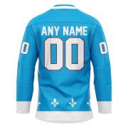 Maine Nordiques 2026 Powder Blue Hockey Jersey - Image 3