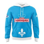 Maine Nordiques 2026 Powder Blue Team Hoodie - Image 2