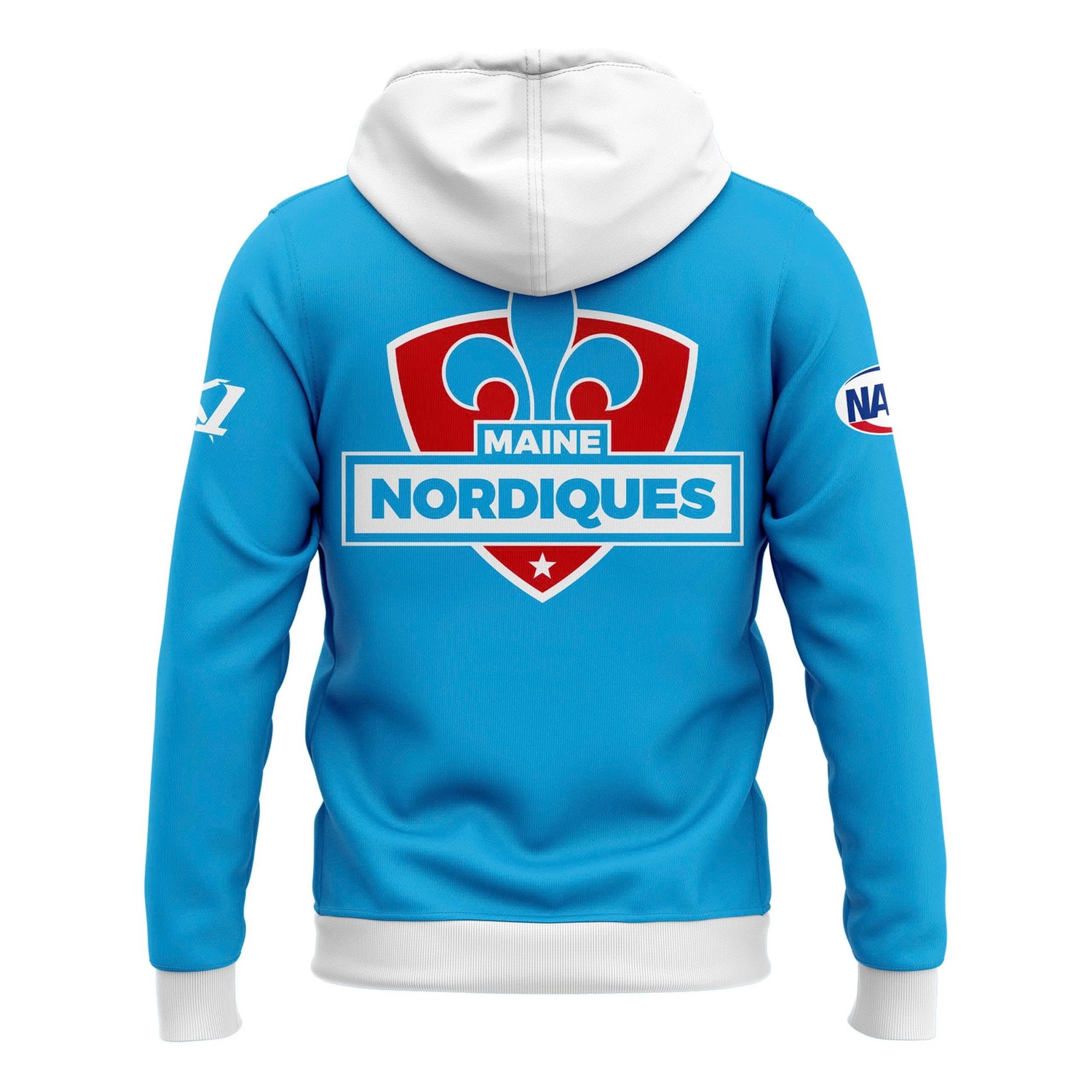 Maine Nordiques 2026 Powder Blue Team Hoodie Maine Nordiques 2026 Powder Blue Team Hoodie
