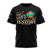 Miami Heat Bam Adebayo 83 Point History Graphic T-Shirt - Image 2