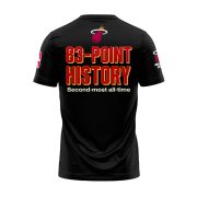 Miami Heat Bam Adebayo 83 Point History Graphic T-Shirt - Image 3