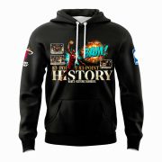 Miami Heat Bam Adebayo 83 Point History Limited Hoodie Black - Image 2