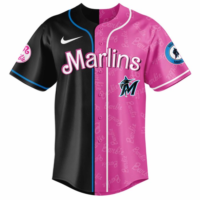 Miami Marlins Barbie 2026 Special Edition Baseball Jersey - Image 2