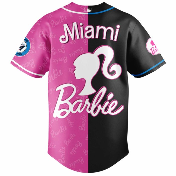 Miami Marlins Barbie 2026 Special Edition Baseball Jersey - Image 3
