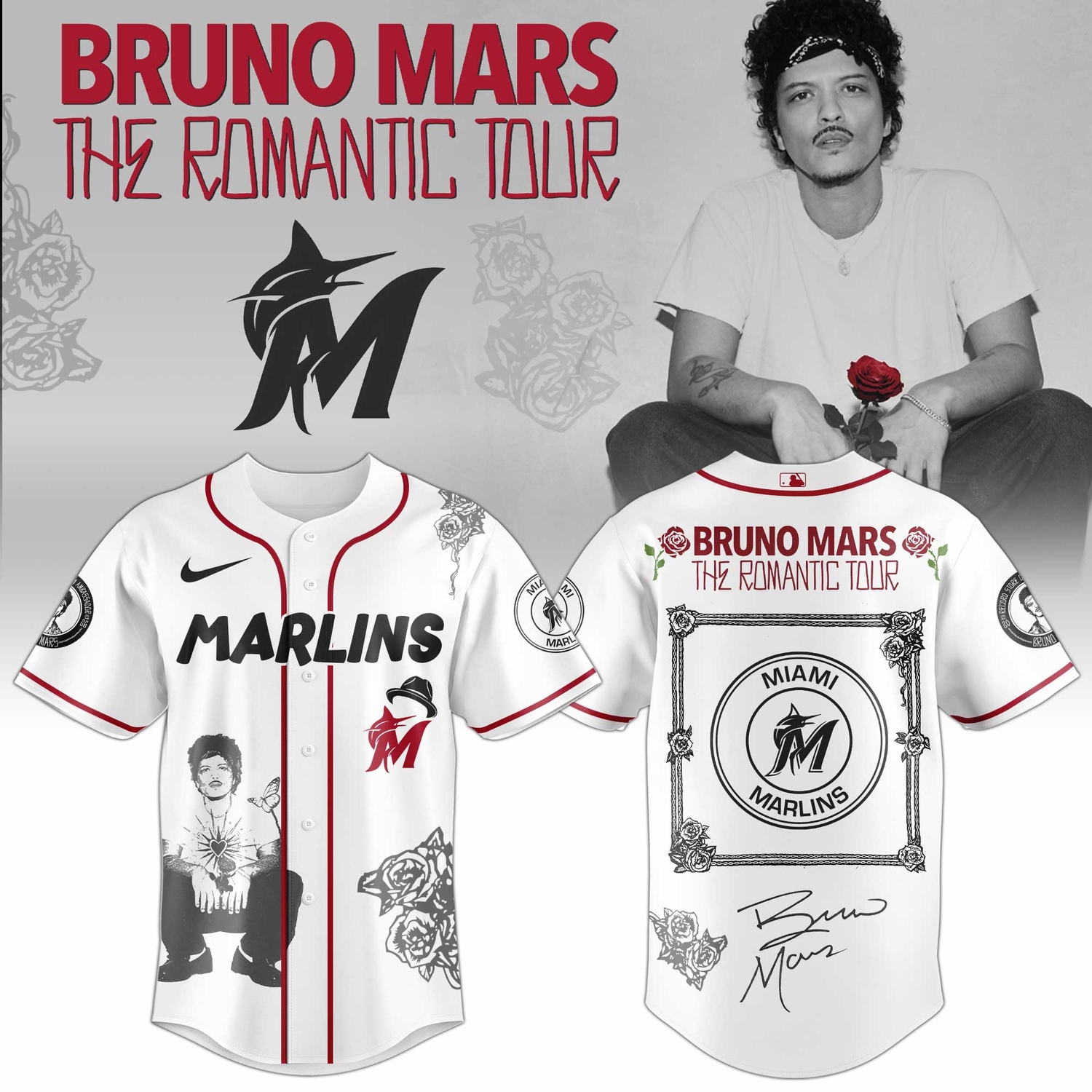 Miami Marlins Bruno Inspired 2026 Limited Edition Baseball Jersey Miami Marlins Bruno Inspired 2026 Limited Edition Baseball Jersey