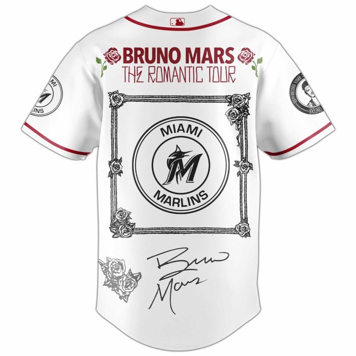 Miami Marlins Bruno Inspired 2026 Limited Edition Baseball Jersey - Image 3