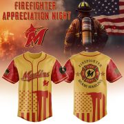 Miami Marlins Firefighter Appreciation 3D Baseball Jersey 2026 Edition - Image 2