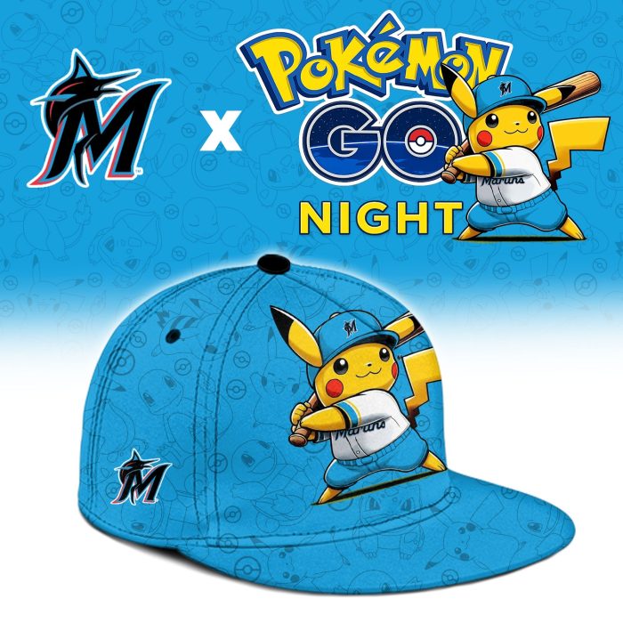 Miami Marlins Pokémon GO Night Limited Edition Baseball Jersey - Image 3