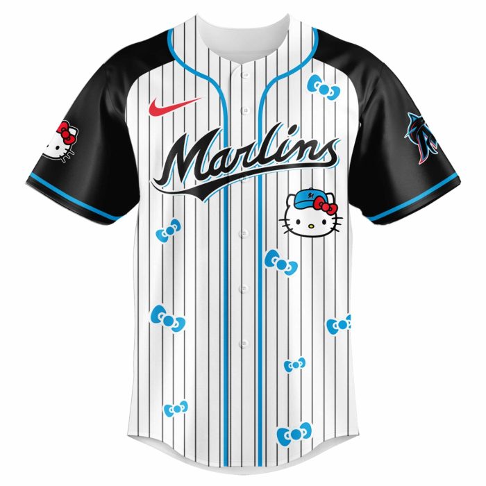 Miami Marlins x Hello Kitty 2026 Limited Editions Jersey - Image 2