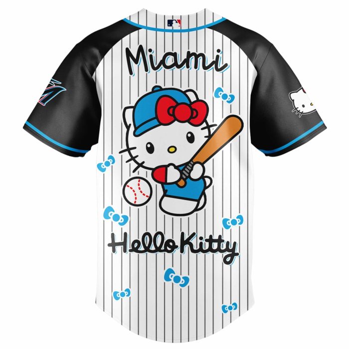 Miami Marlins x Hello Kitty 2026 Limited Editions Jersey - Image 3