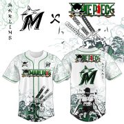 Miami Marlins x Zoro Ronin Emerald Wave Limited Edition Jersey