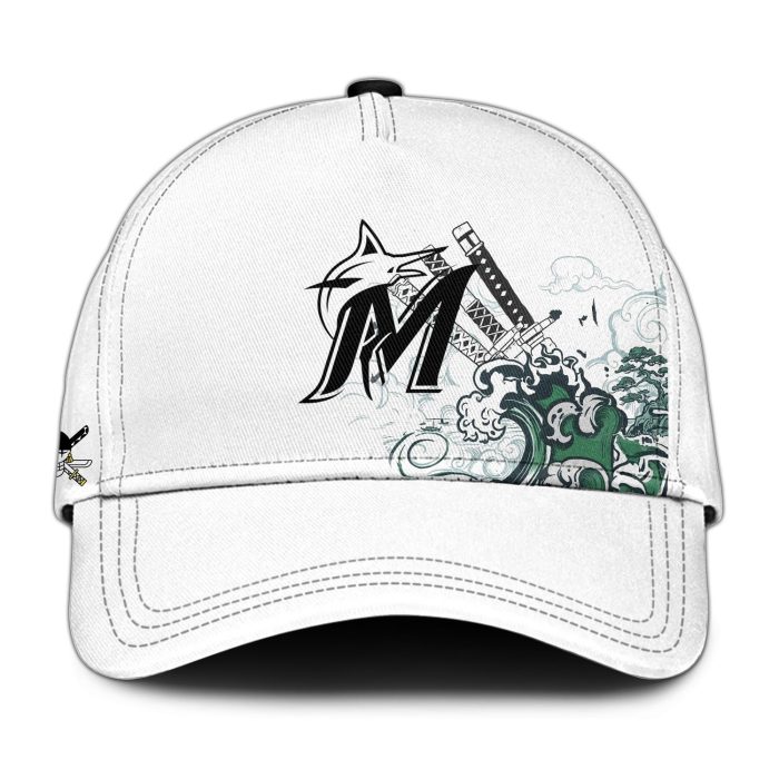 Miami Marlins x Zoro Ronin Emerald Wave Limited Edition Jersey - Image 2