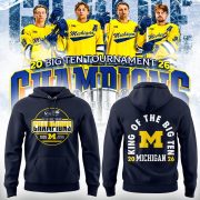 Michigan Hockey Tournament Champions 2026 Limited Edition Hoodie Black Version
