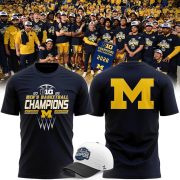 Michigan Men’s Basketball 2026 B1G Regular Season Champions Hoodie - Image 5