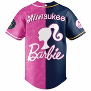 Milwaukee Brewers Barbie 2026 Special Edition Baseball Jersey - Image 3