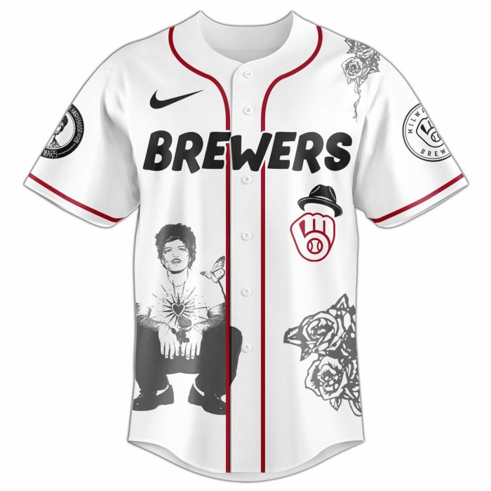 Milwaukee Brewers Bruno Inspired 2026 Limited Edition Baseball Jersey - Image 2