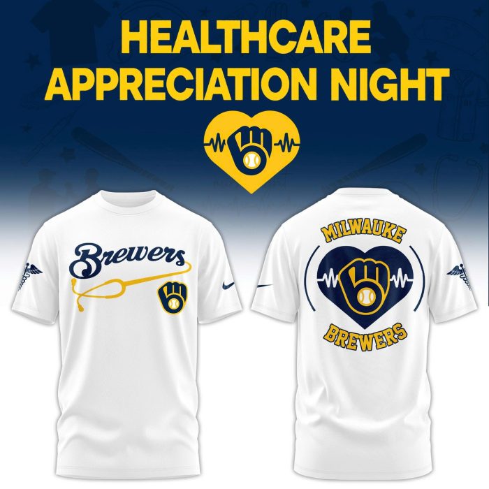 Milwaukee Brewers Healthcare Appreciation Night Limited Edition Tshirt | Jogger | Cap - Image 4