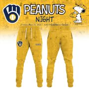 Milwaukee Brewers Peanuts Night 2026 Special Edition Jersey - Image 2