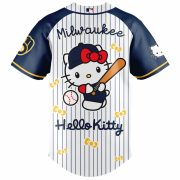Milwaukee Brewers x Hello Kitty 2026 Limited Editions Jersey - Image 3