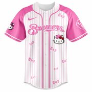 Milwaukee Brewers x Hello Kitty 2026 Limited Editions Jersey Ver 2 - Image 2