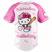 Milwaukee Brewers x Hello Kitty 2026 Limited Editions Jersey Ver 2 - Image 3