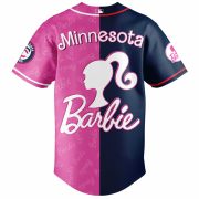 Minnesota Twins Barbie 2026 Special Edition Baseball Jersey - Image 3
