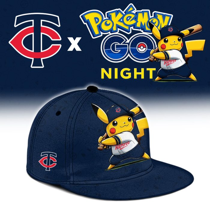 Minnesota Twins Pokémon GO Night Limited Edition Baseball Jersey - Image 3