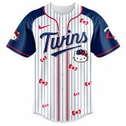 Minnesota Twins x Hello Kitty 2026 Limited Editions Jersey - Image 2