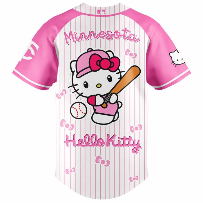 Minnesota Twins x Hello Kitty 2026 Limited Editions Jersey Ver 2 - Image 3
