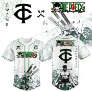 Minnesota Twins x Zoro Ronin Emerald Wave Limited Edition Jersey