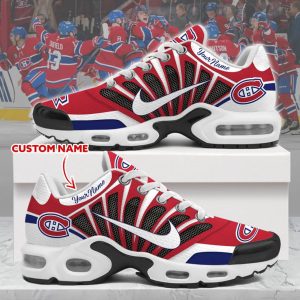 Montreal Canadiens Custom Name Air Max Shoes 2026 by Drovenwear.com