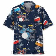 Nature Drum Beach Style Hawaiian Shirt