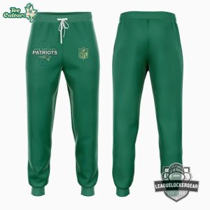 New England Patriots St Patricks Day 2026 Hoodie And Cap Set by Teesculture.com