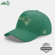 New England Patriots St Patrick’s Day 2026 Hoodie And Cap Set - Image 3