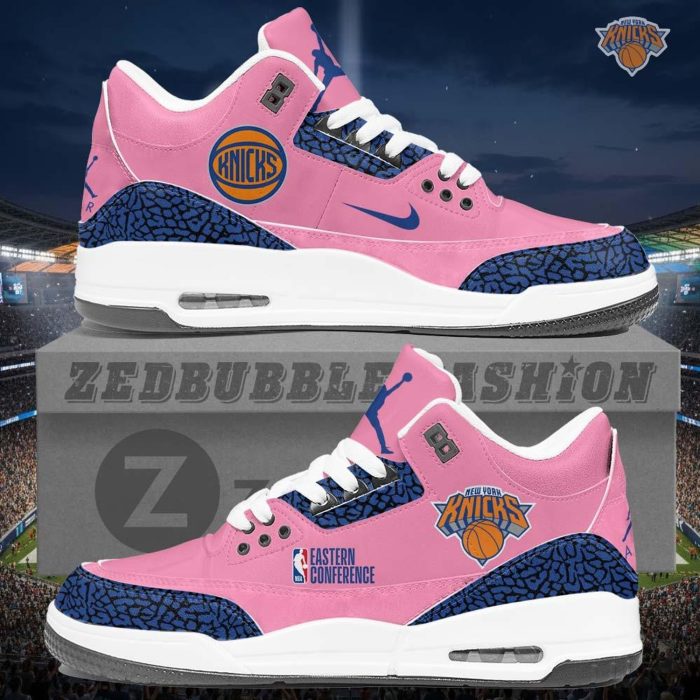 New York Knicks AJ3 Custom Sneakers 2026 Edition - Image 6