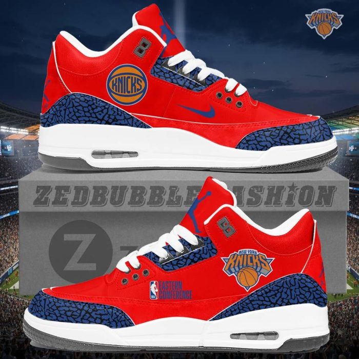 New York Knicks AJ3 Custom Sneakers 2026 Edition - Image 7