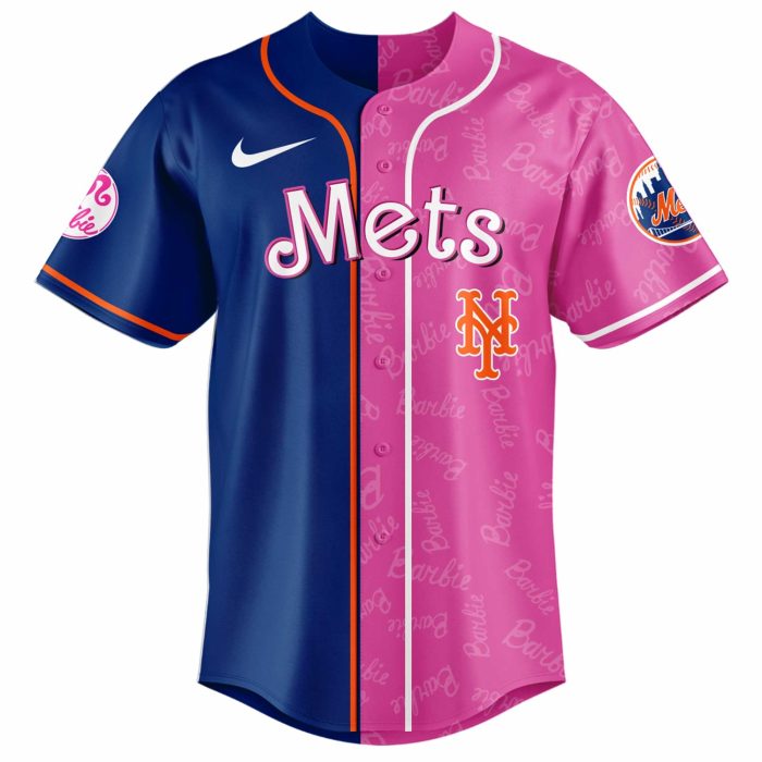 New York Mets Barbie 2026 Special Edition Baseball Jersey - Image 2