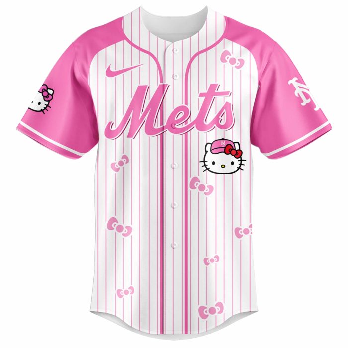 New York Mets x Hello Kitty 2026 Limited Editions Jersey Ver 2 - Image 2