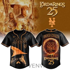 New York Mets x Ring of Power 2026 Custom Fan Jersey by Drovenwear.com