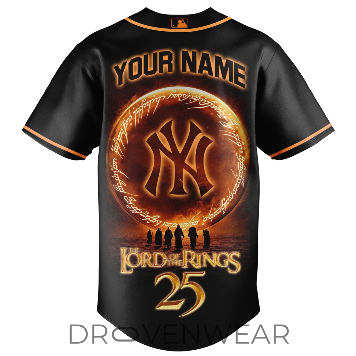 New York Mets x Ring of Power 2026 Custom Fan Jersey New York Mets x Ring of Power 2026 Custom Fan Jersey