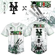 New York Mets x Zoro Ronin Emerald Wave Limited Edition Jersey