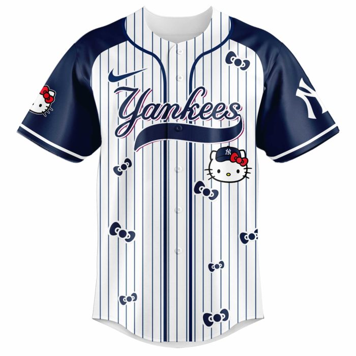 New York Yankees x Hello Kitty 2026 Limited Editions Jersey - Image 2