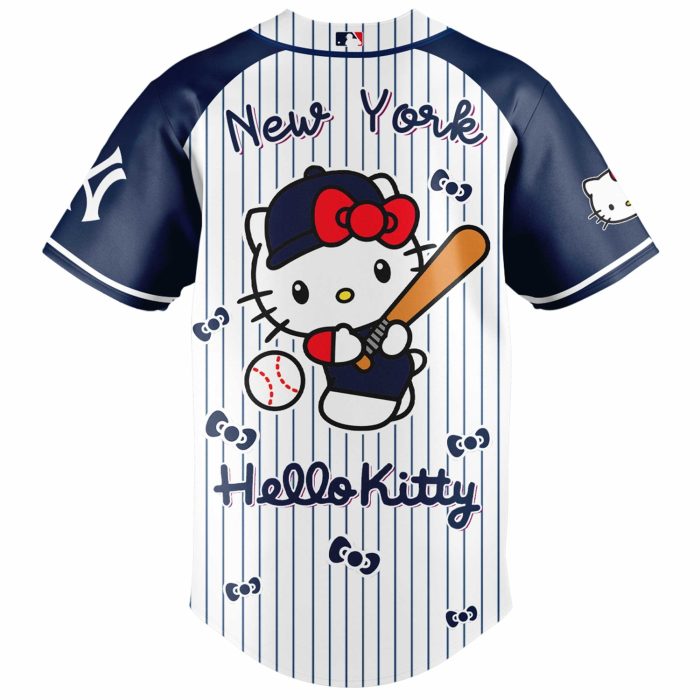 New York Yankees x Hello Kitty 2026 Limited Editions Jersey - Image 3