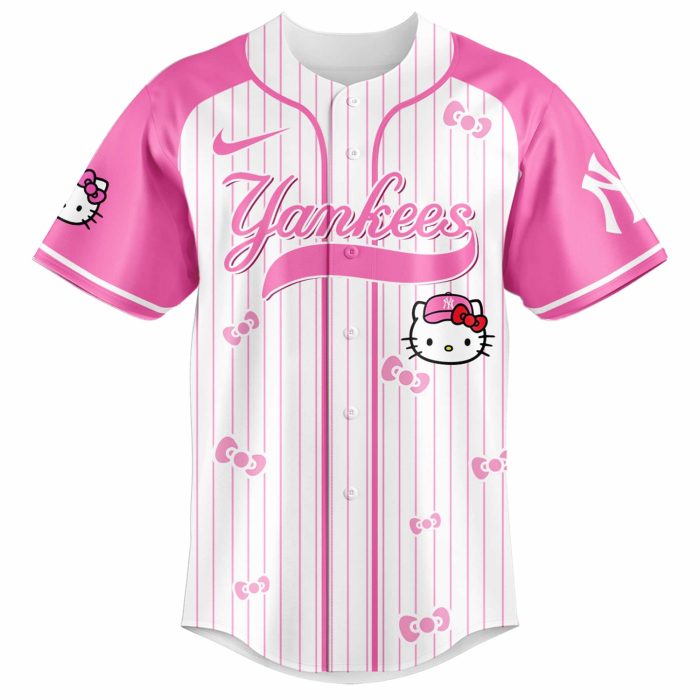 New York Yankees x Hello Kitty 2026 Limited Editions Jersey Ver 2 - Image 2