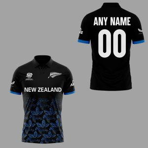 New Zealand Cricket Limited Custom Polo Shirt by Drovenwear.com